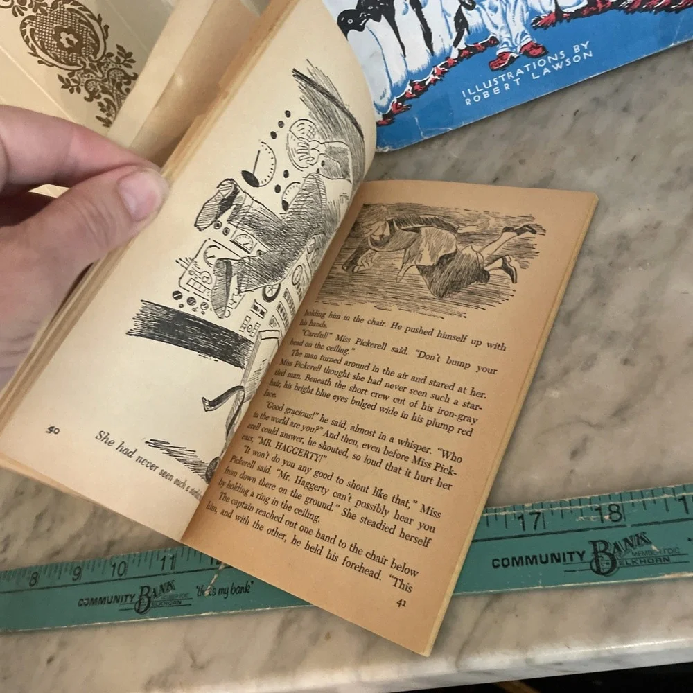 Set‎ of Three Children's Books 1966 Miss Pickerell & Mr Popper's Penguins